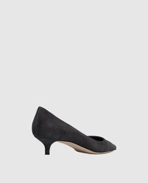 Jimmy Choo Amelia grey suede pumps AMELIAKDU