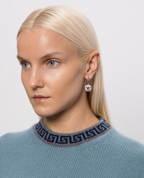Versace Silver earrings with Medusa emblem 10244701A00638