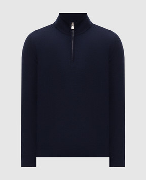 Brunello Cucinelli Blue cashmere sweater M2200124