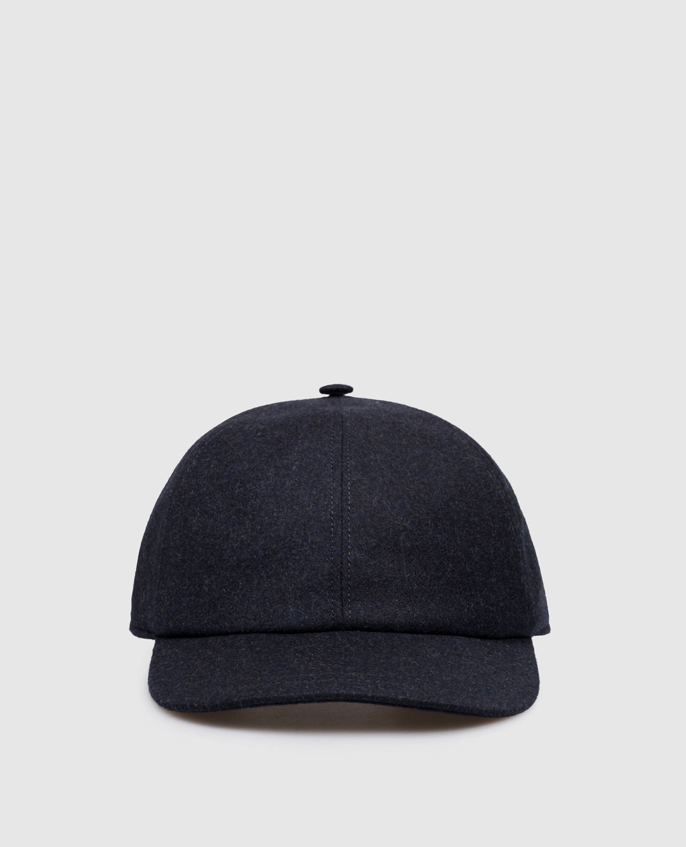 

Blue wool and cashmere cap CAPOBIANCO