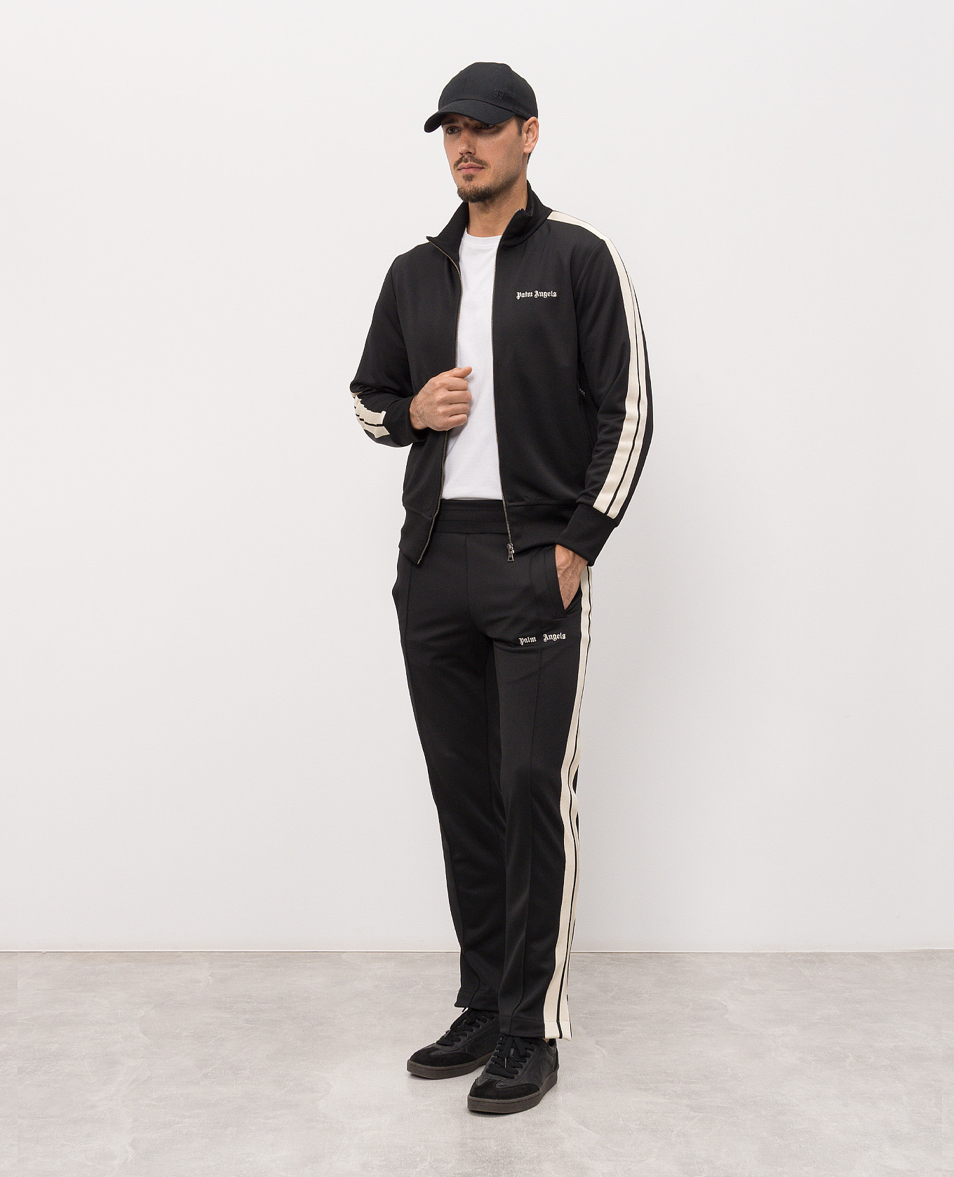 Black ivory sweatpants Palm Angels 2