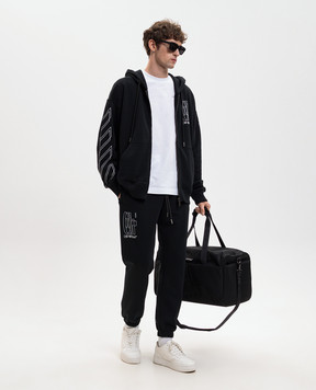 Off-White Double Arrow black joggers 44MCH057S26F002