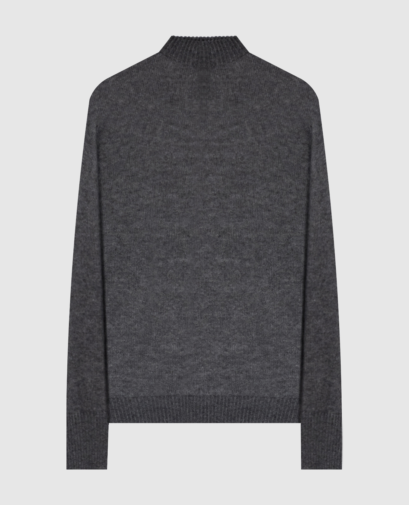 Gray cashmere sweater