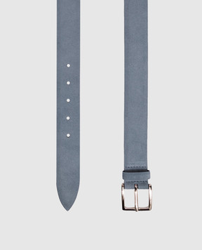 Orciani Blue Amalfi suede belt U08211AMF