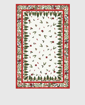 TESSITURA TOSCANA TELERIE JOLLY ELF linen tablecloth NT240114020067