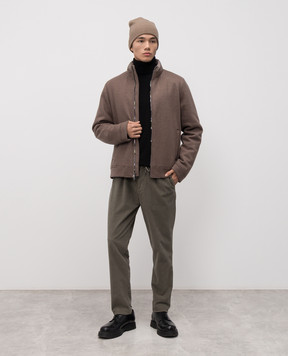 Woolrich Black wool golf CFWOKN2001MRUF0469