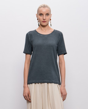 UMA WANG Blue T-shirt Tir UW1032