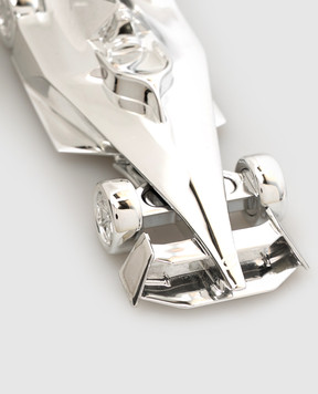 Amalgam Silver souvenir in the shape of a Formula E GEN3 car M6179
