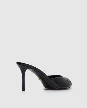 Dolce&Gabbana Keira black patent leather mules CR2023A1471