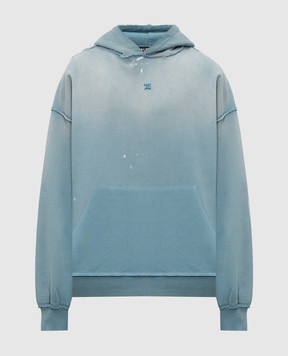 Misbhv Shadow blue hoodie 260U214