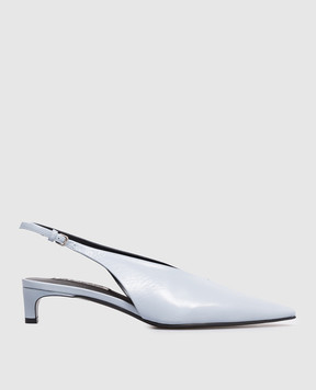 Jil Sander Blue leather slingbacks J15WP0128P7588