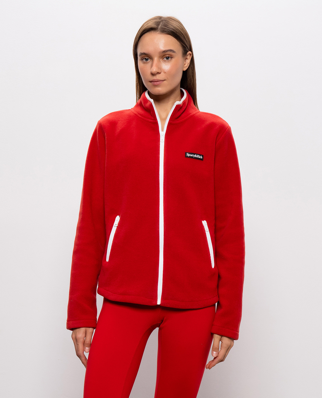 Ezia red sports jacket Sporty & Rich 3