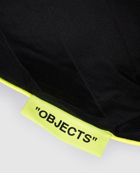 Off-White Black patterned pillow OHZH022T25FAB001
