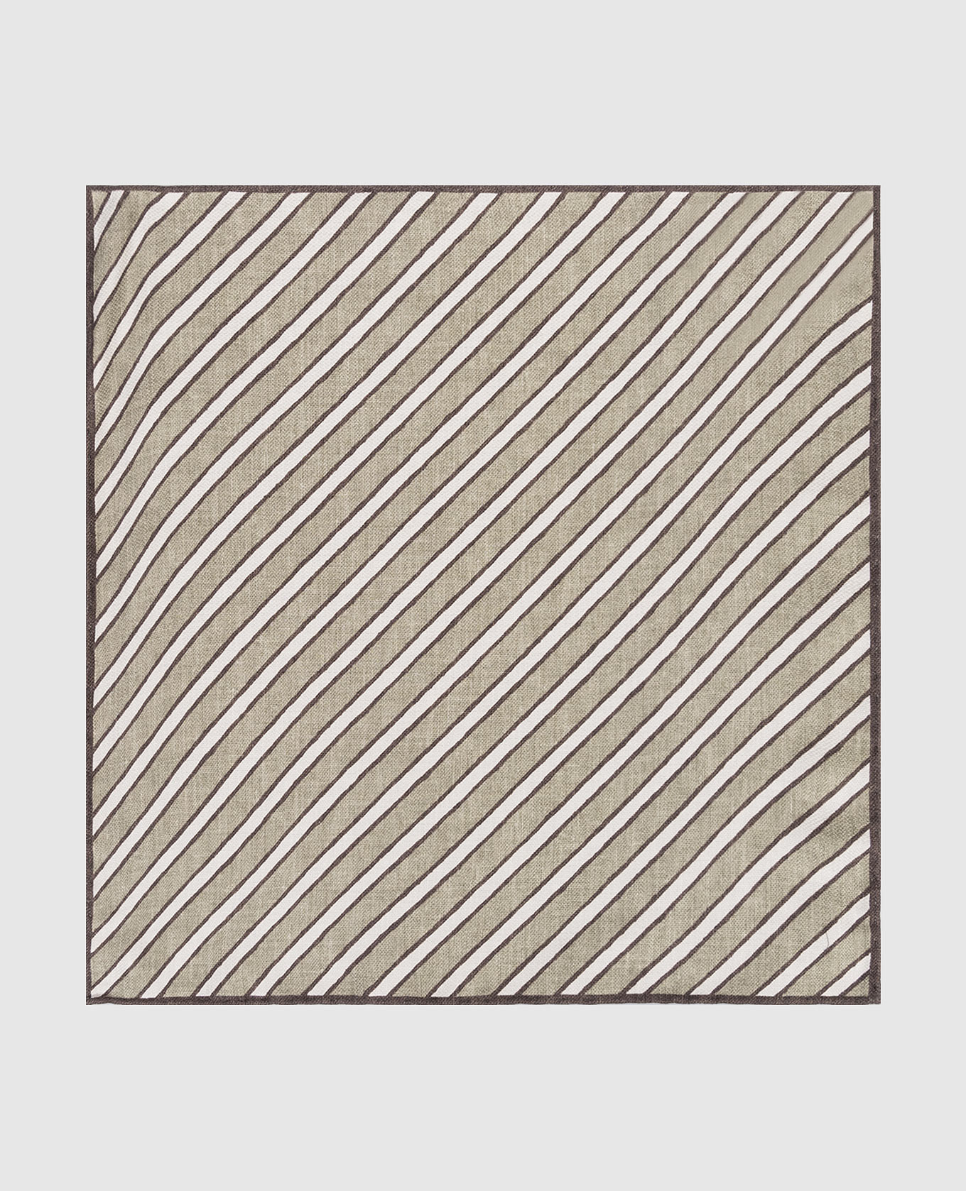 

Green silk pachet scarf Brunello Cucinelli