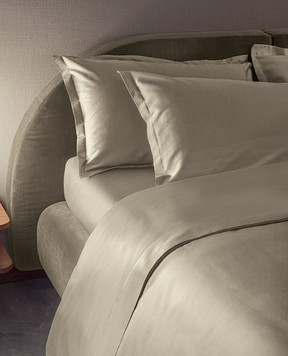 Fazzini Beige TRECENTO cotton bedding set TRC2COCO155X200RS4