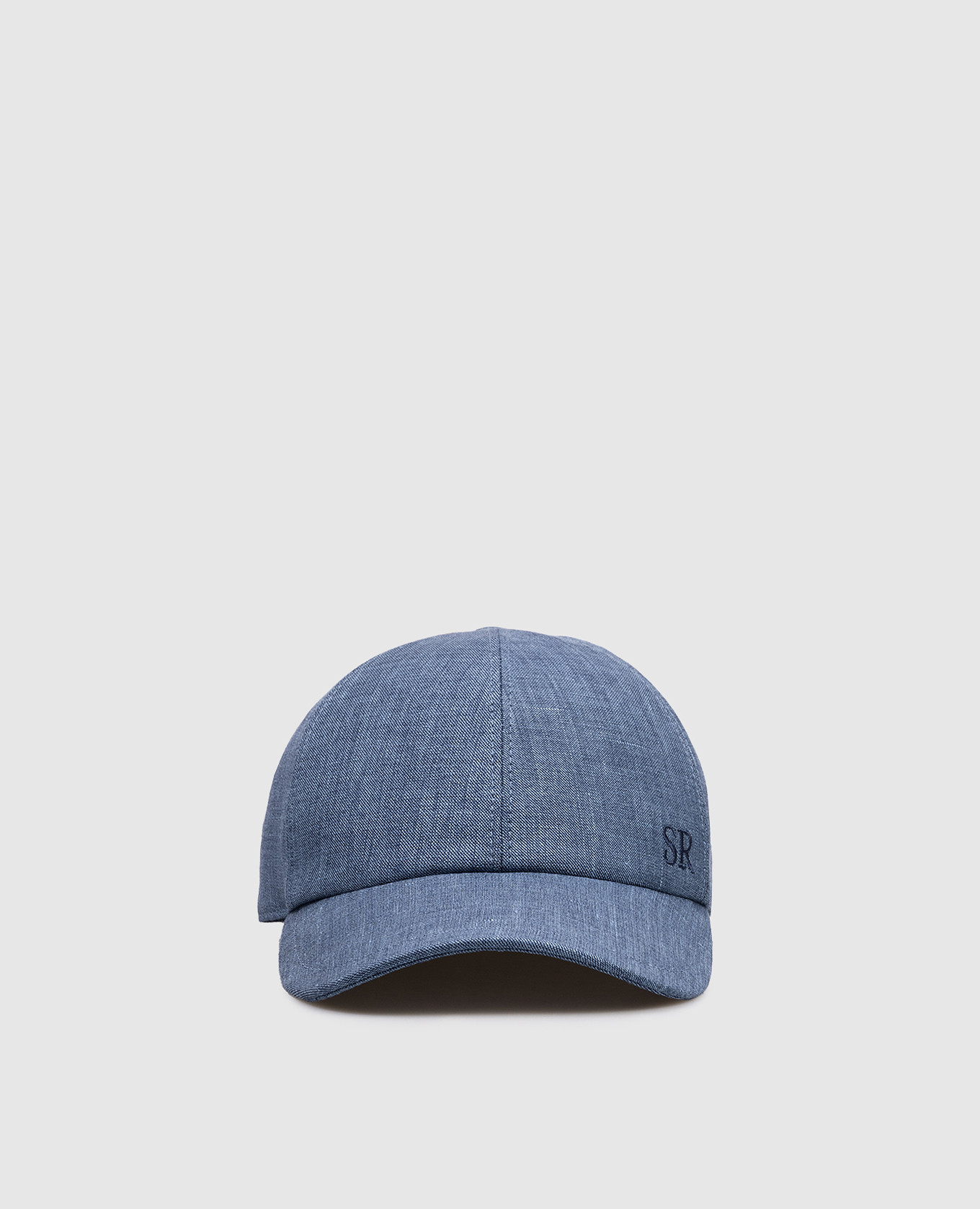 

Blue cap made of linen, wool and silk Stefano Ricci