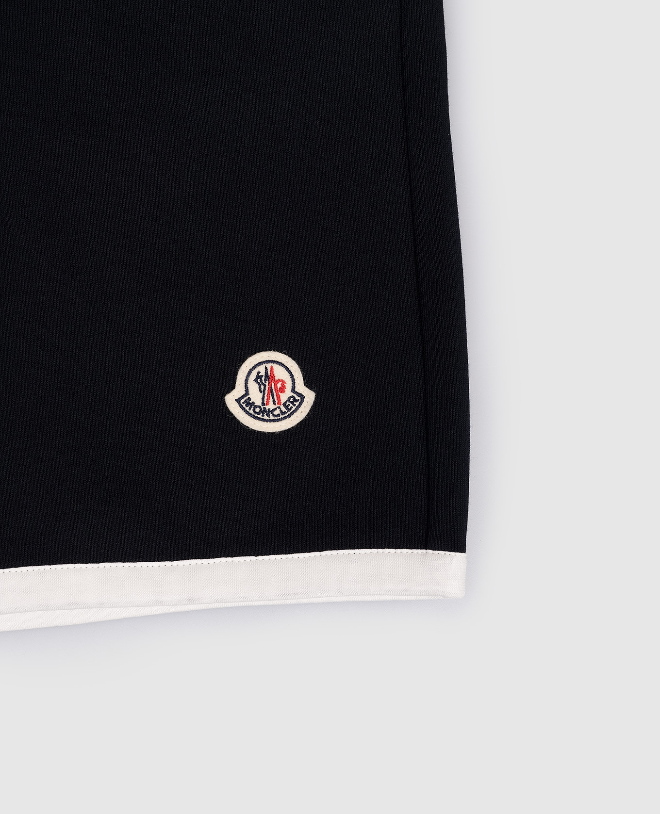 

Children's blue shorts with logo Moncler ENFANT