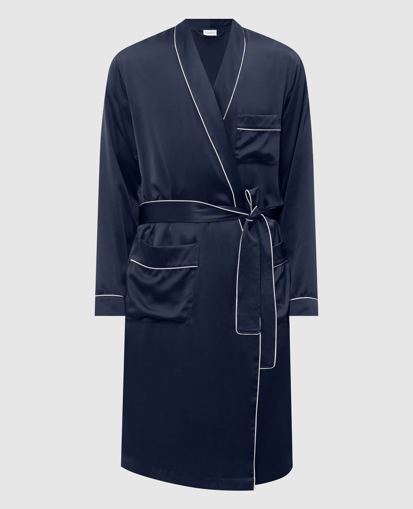 

Blue silk robe Zimmerli