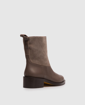 Doucal's Brown leather boots DD8949BLLEPF886