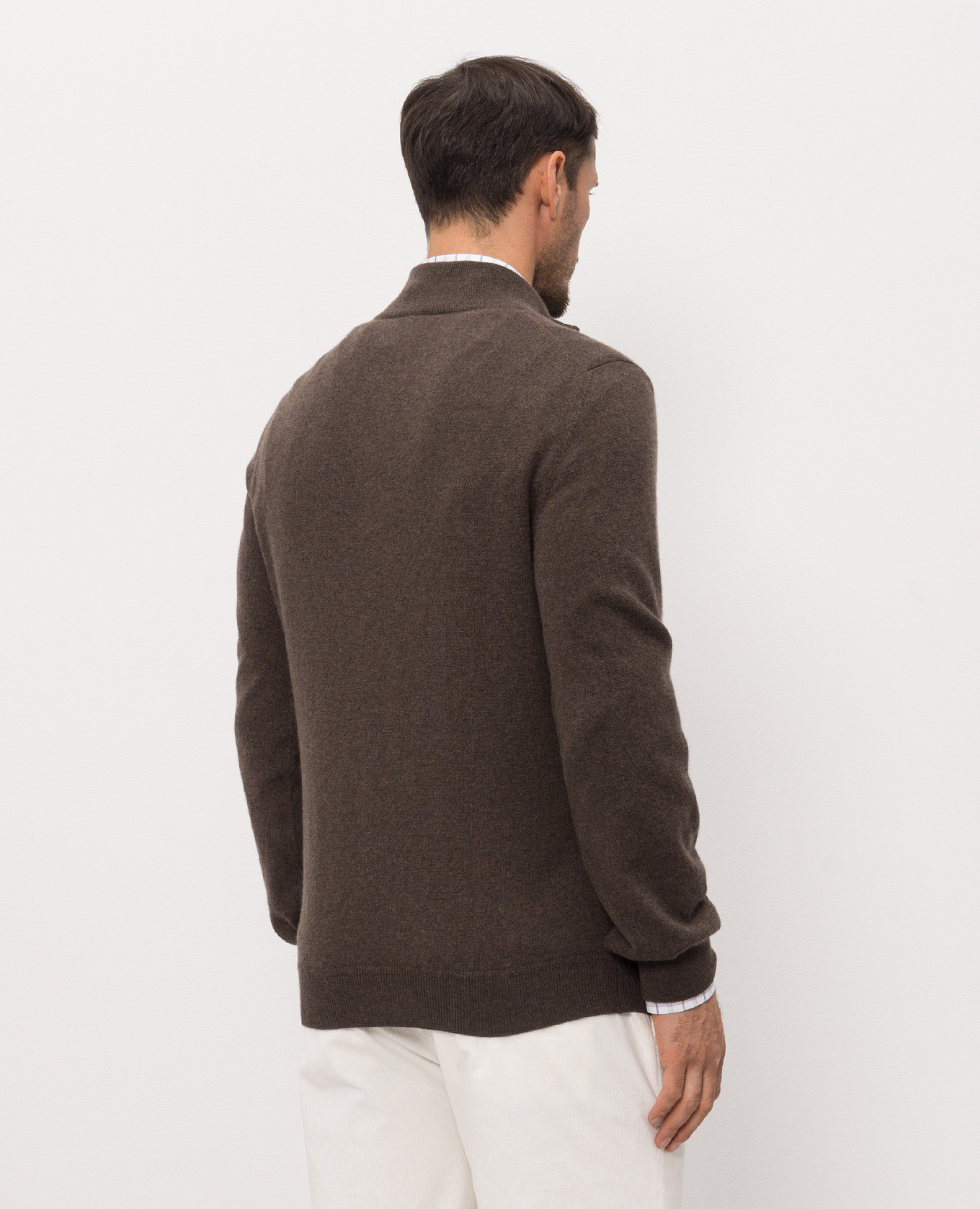

Brown cashmere jumper ISAIA