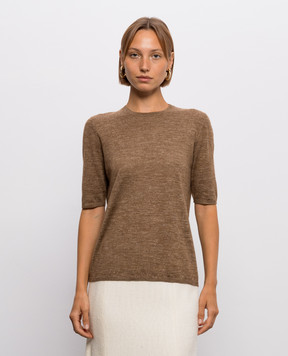 Gabriela Hearst Brown top Chryse 4269833A118