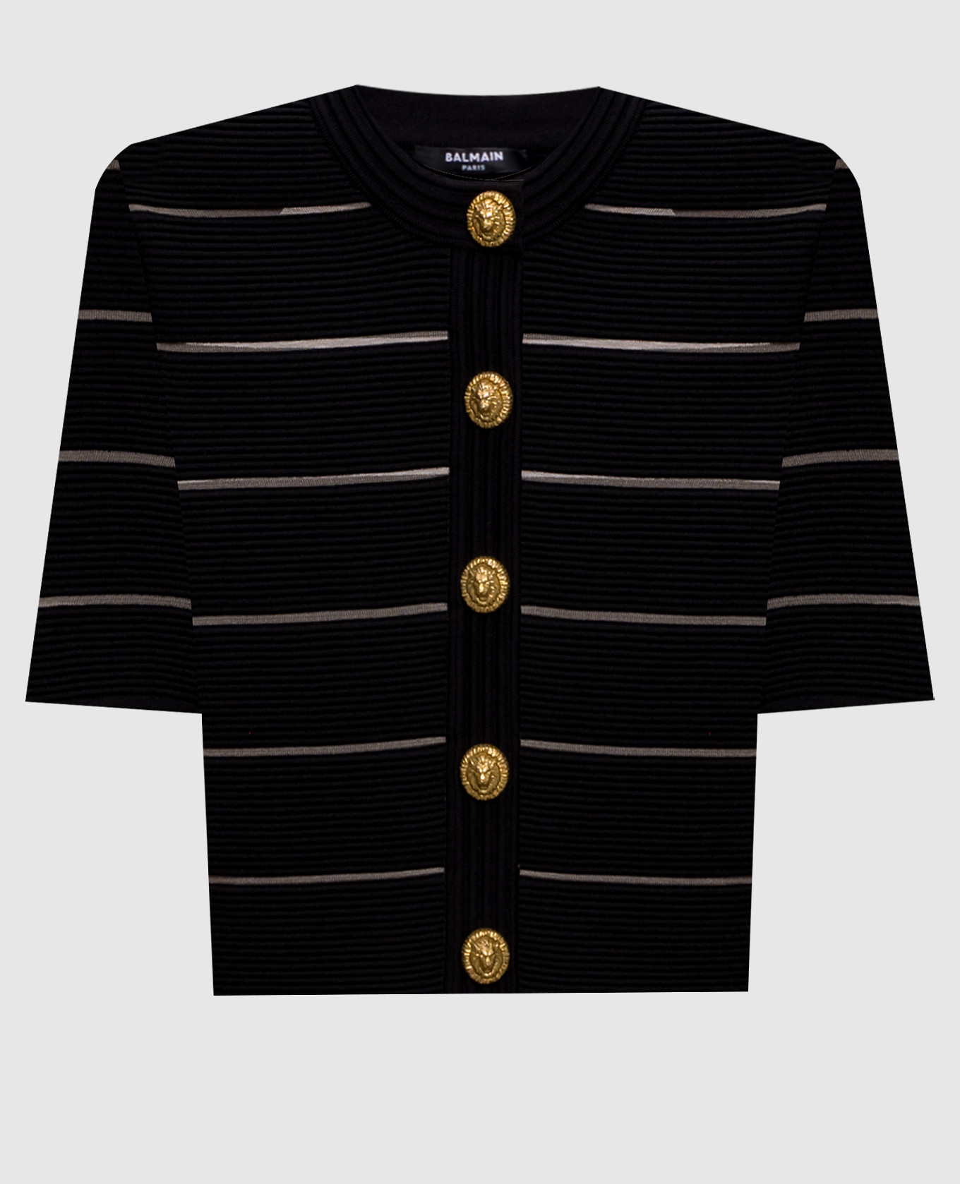 

Black cardigan Balmain
