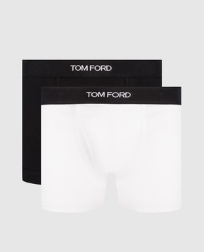 Tom Ford Set of briefs with logo pattern T4XC31040