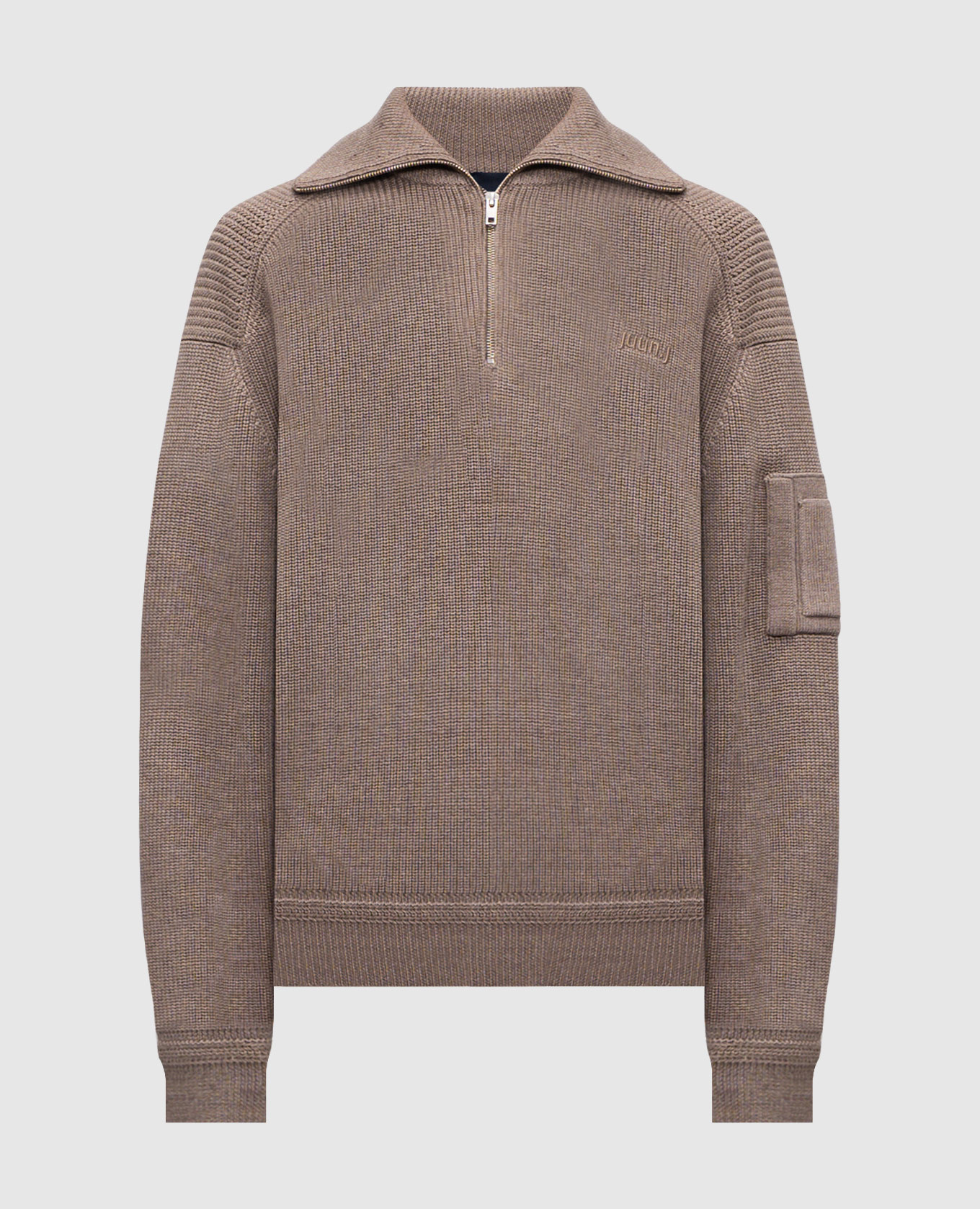 

Brown sweater with wool Juun.j