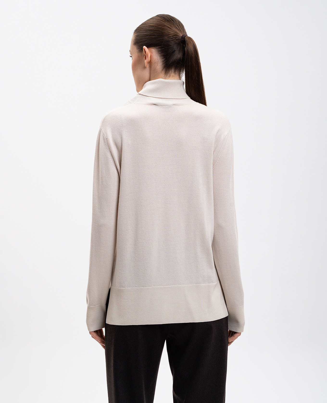 

Beige wool turtleneck NATALY MooRER