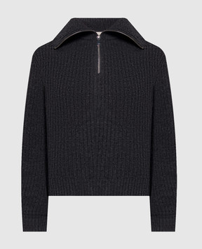 Max Mara Weekend Gray LASER wool sweater WKDLASER