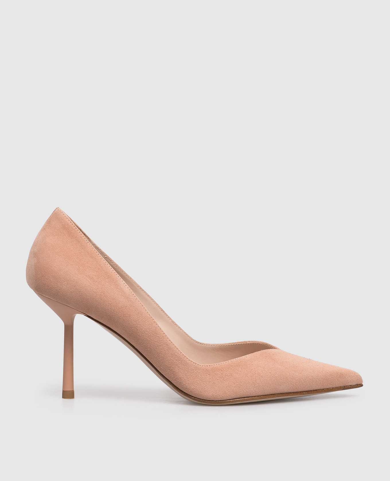 Vivienne pink suede shoes