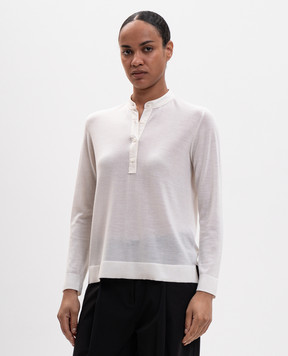 Toteme Ivory wool and silk jumper 253WRT0524YA0190