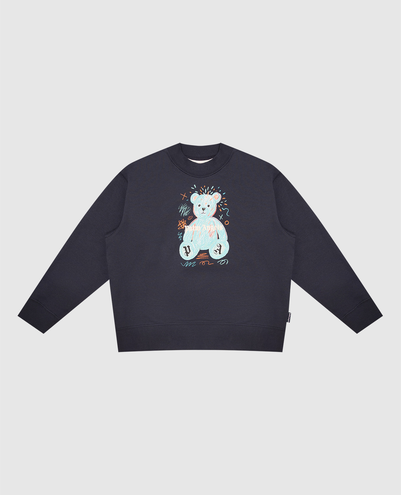 Children's blue sweatshirt with print