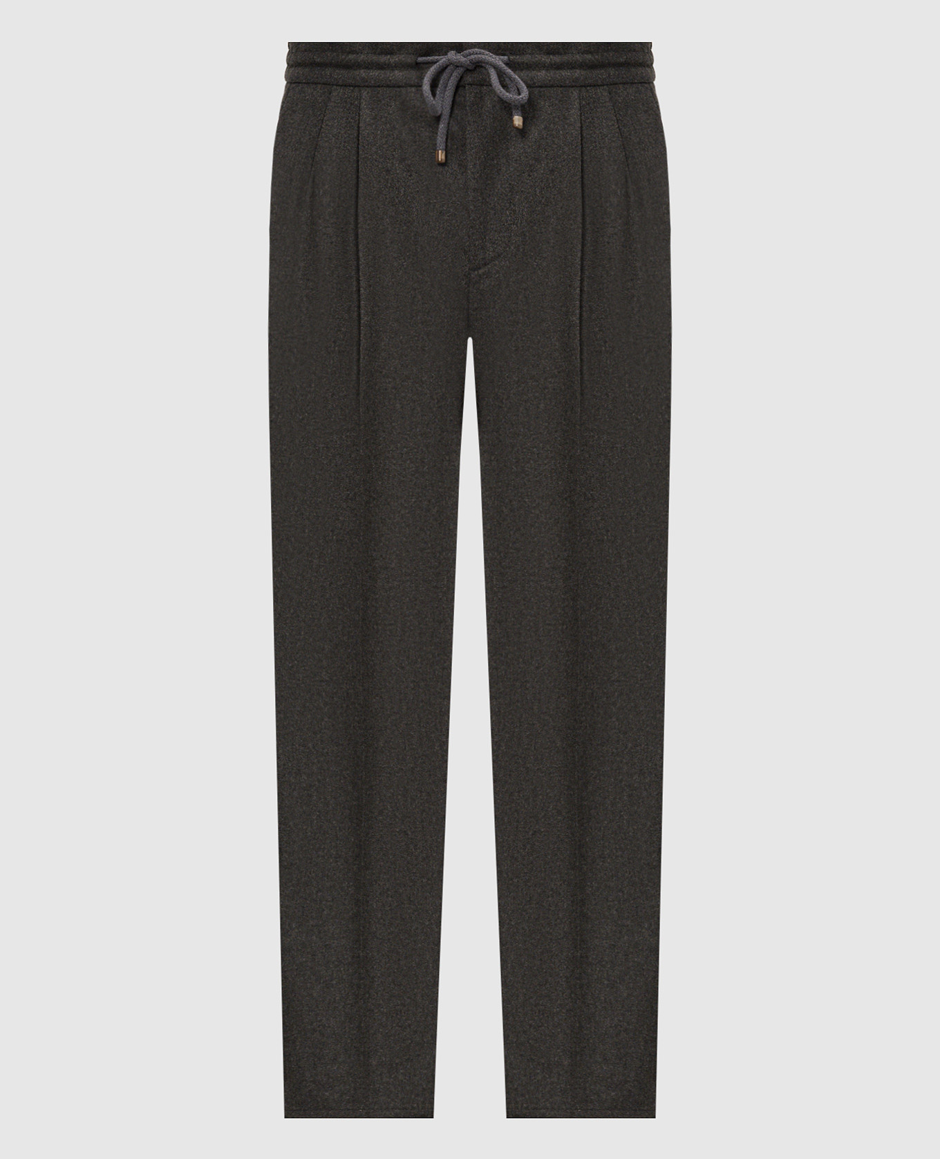 Dark green wool pants