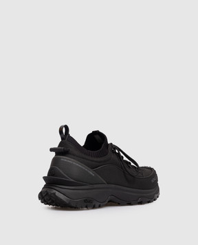 Moncler Trailgrip Lite3 Black Sneakers with Logo L109A4M00270M8446