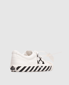 Off-White White Vulcanized Undercut Sneakers OMIA2APC99FAB001