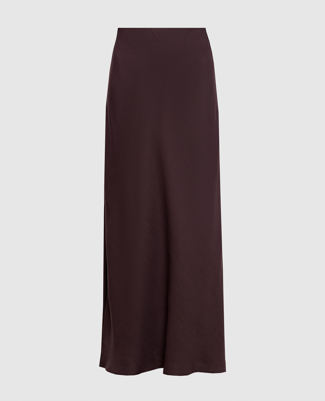 

Brown linen maxi skirt Brunello Cucinelli