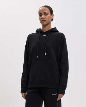 Off-White Black Scribble Narciso Hoodie 2FE00722T