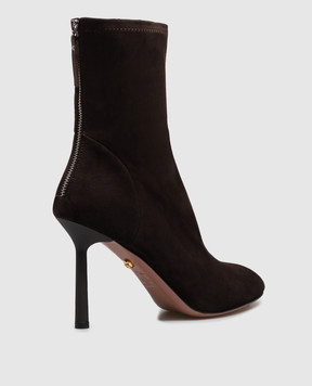 Babe Pay Pls Brown suede ankle boots 404907ZA