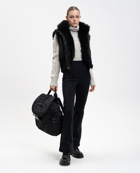 Goldbergh DAHLIA black reversible vest GB00681254