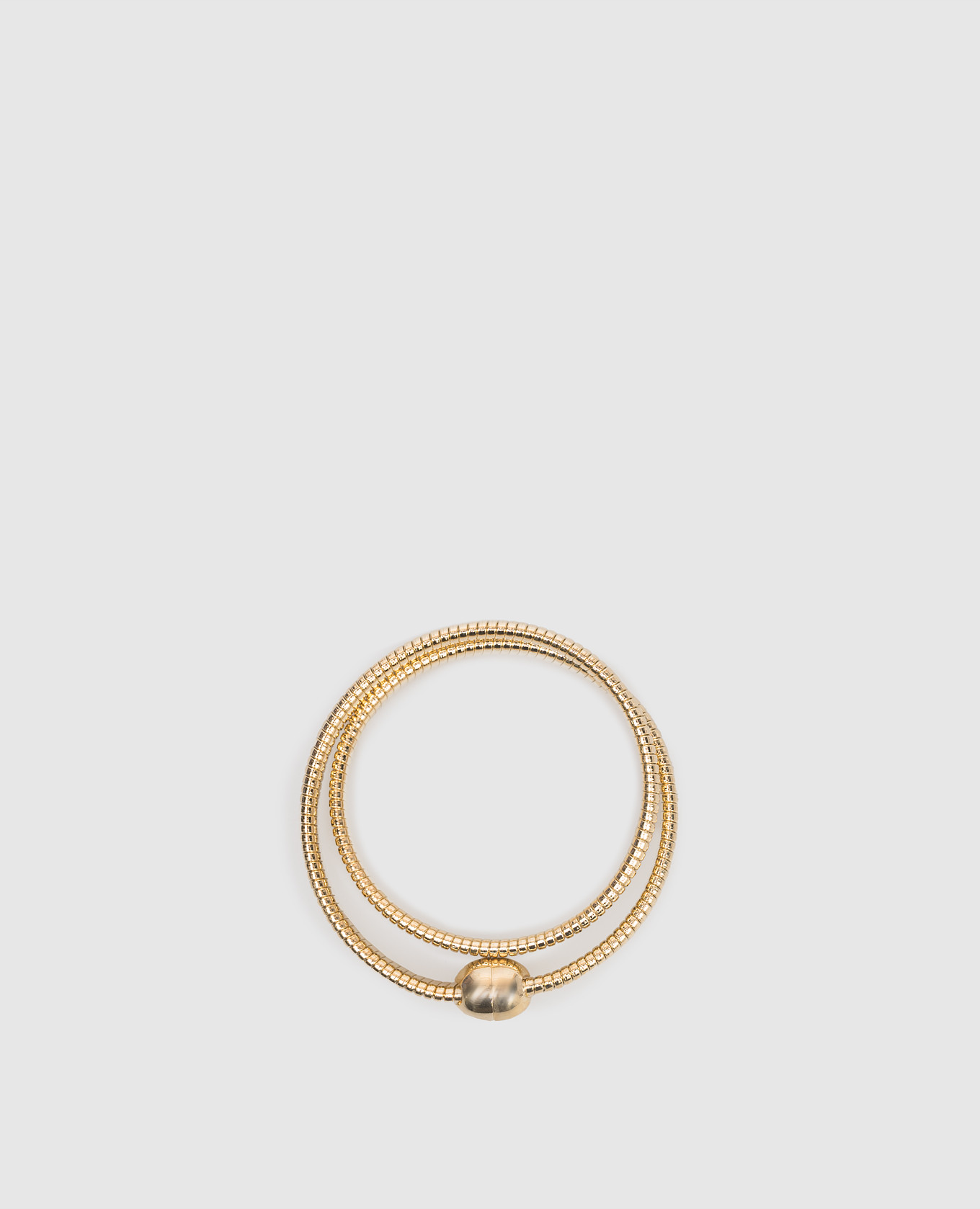 

Double-wrapped gold bracelet Reco, Golden