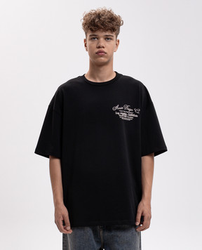 AMIRI Black Dreamers Chain Stitch T-shirt AM426JR003