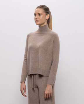 Max Mara Weekend Beige ZARINA golf jacket made of wool and cashmere WKDZARINA