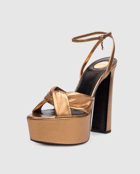 Saint Laurent FRANCIANE leather sandals 869730AAGWT