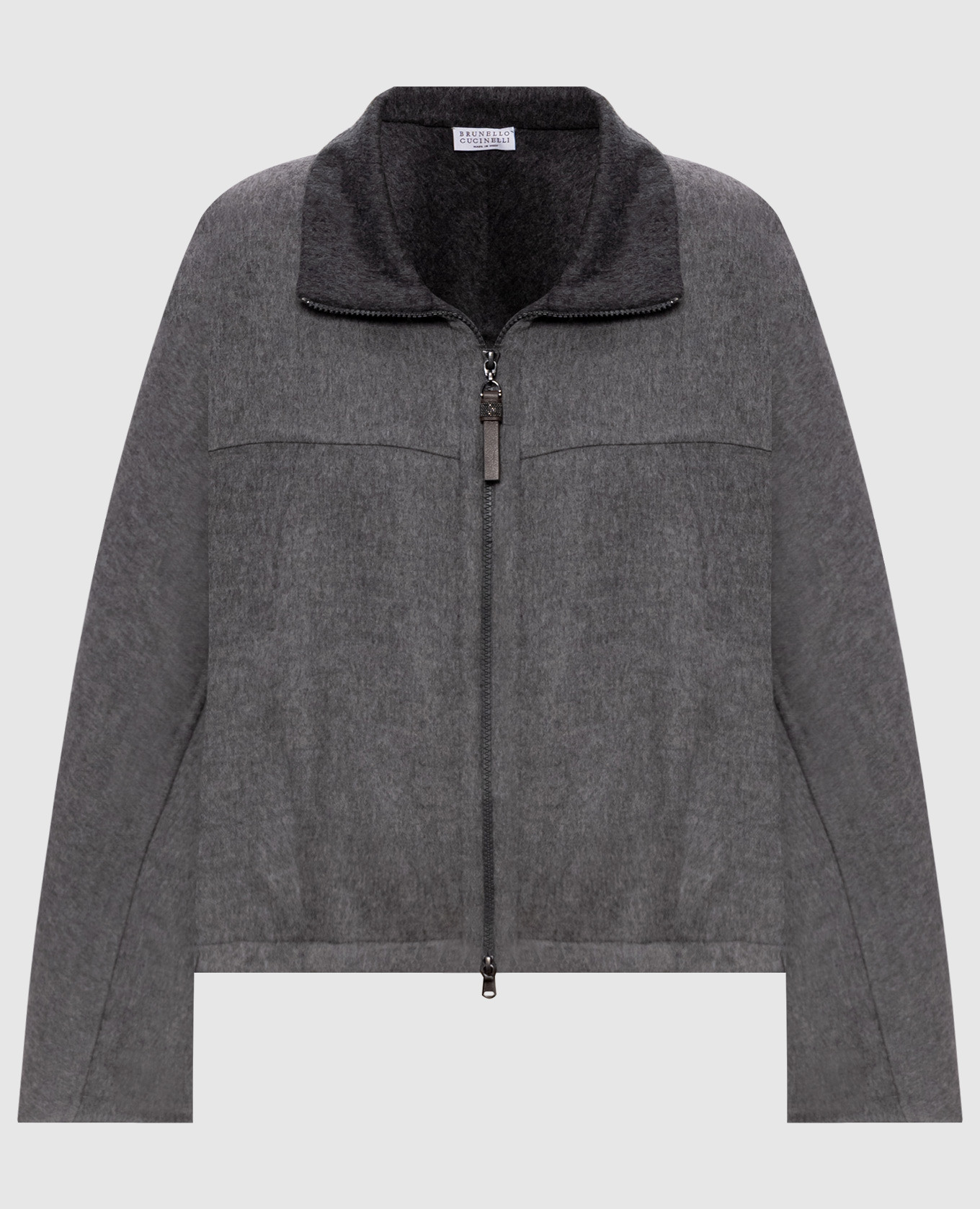 Gray wool jacket