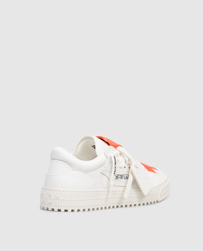 Off-White White 3.0 Court combo sneakers with stripes OMIA29KC99LEA001
