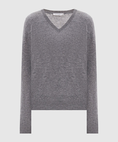 Gray Phora cashmere pullover