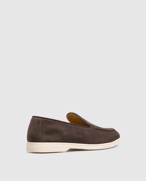Doucal's Brown nubuck loafers DD8893JOANUY288