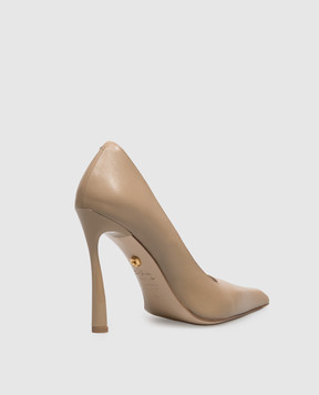 Babe Pay Pls Beige leather shoes 0205156KO