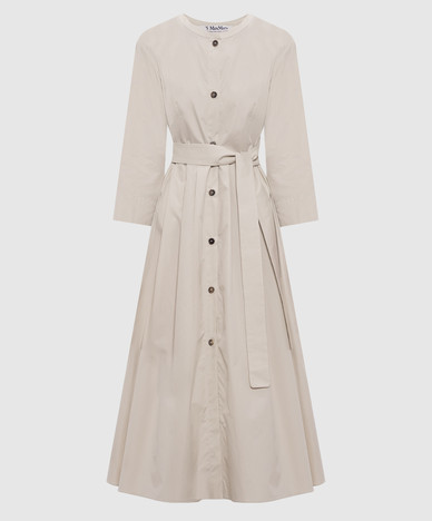 GIORNO gray midi dress